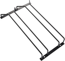 Portabicchieri Da Vino Da 35 Cm, Nero, Supporto per Bicchieri Da Vino, Sotto Men