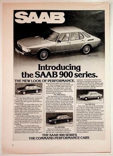 Saab 900 serie 1979 stampa - 900,