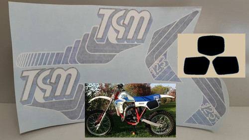 Tgm 125 serie adesivi - 125,