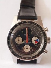 Cronografo Vintage Anni 70 Jenny"Caribbean"valjoux 72 Big Size 39mm