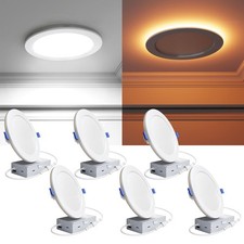 6 Pack 6 Inch Recessed Light