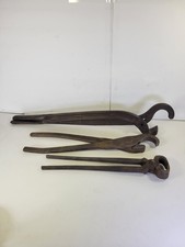 Pinze pinze pinze da fabbro cavallo traghetto attrezzatura agricola ferro da stiro campione 