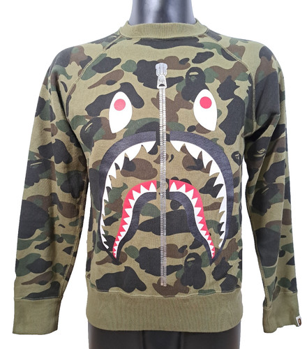 Felpa bathing ape verde - felpa,