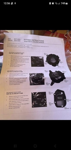 Kit cover protezione motore - kit,