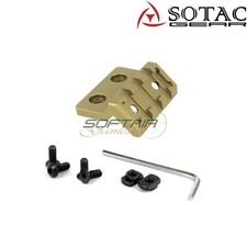 Keymod & LC offset 20mm rail mount DARK EARTH Sotac (sg-jq-0071-de)