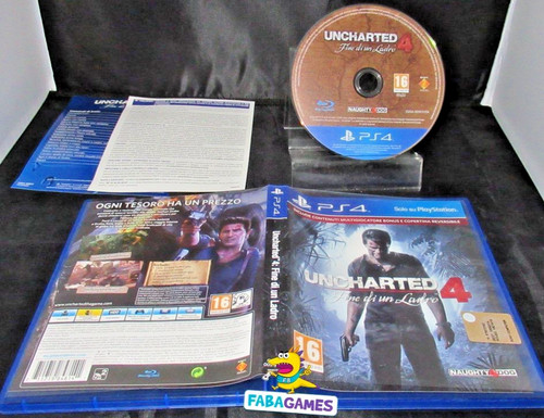 Ps4 uncharted fine - 4, un
