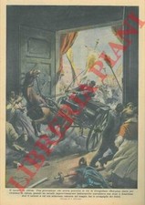 BELTRAME A. - Cavallo imbizzarrito scavalcava una siepe trascinandosi il caless