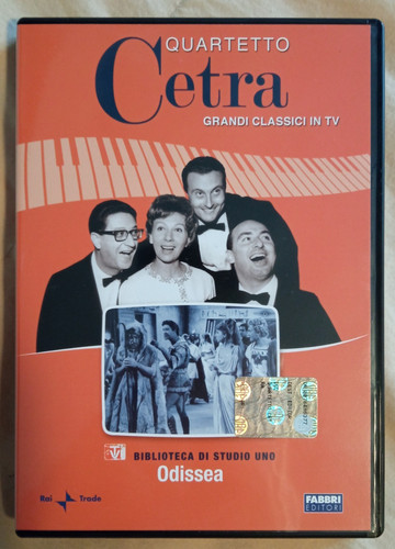 Dvd odissea quartetto - dvd, cetra