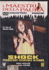 SHOCK DVD Mario Bava 1977 Daria Nicolodi John Steiner Maestri della Paura Ottimo