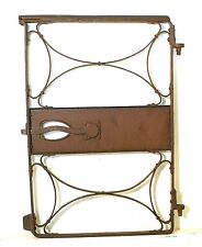 ANTICO CANCELLO 1800 FERRO BATTUTO CARROZZA VAGONE TRENO LOCOMOTIVA VILLA EPOCA