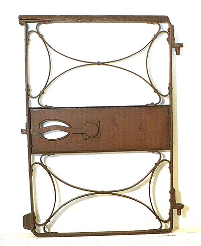 Antico cancello 1800 ferro - antico,