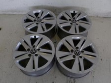 5H0601025 SET 4 CERCHI IN LEGA DA 16 POLLICI 5 FORI 7JX16H2 ET48 VOLKSWAGEN GOLF
