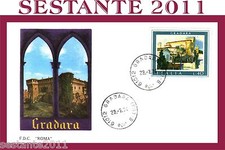 ITALIA FDC ROMA, SERIE TURISTICA CASTELLO DI GRADARA 1974, ANNULLO GRADARA, B200