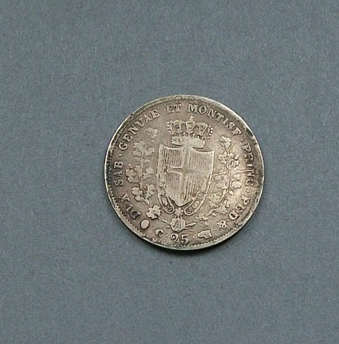 Centesimi 1830 argento rara - centesimi,