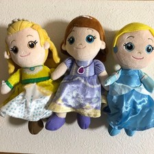 Set di 3 peluche Principesse