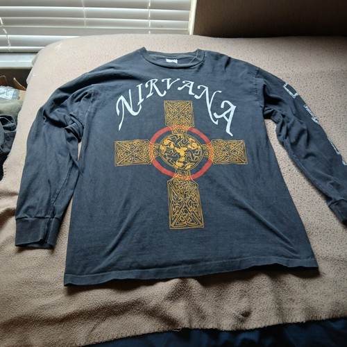 Nirvana bleach celtic cross - nirvana,