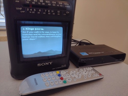 Sony mega watchman - mega, b&w