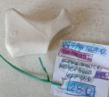 NOS SHIMANO AERO COFANO LEVA FRENO SINGOLO ORIGINALE D'EPOCA GOMMA POGGIAMANO