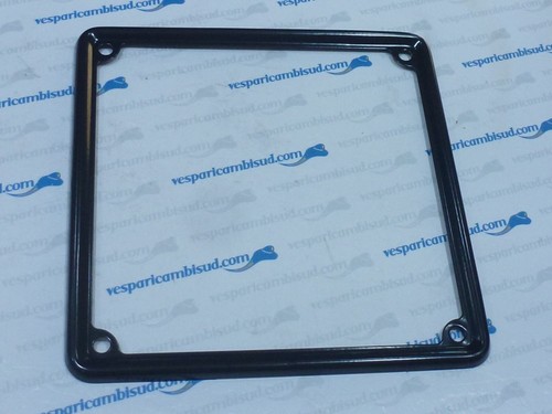 Cornice targa nera - targa, nera-