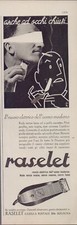Raselet anche ad occhi chiusi Advertising 1938