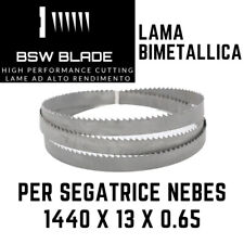 Lama a nastro 1440x13x0.65 per segatrice NEBES TM125NV