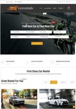 Sito web di noleggio auto e