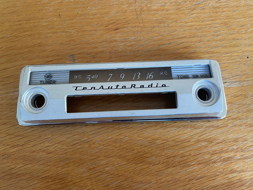 Dieci autoradio pannello - autoradio,