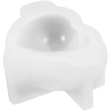  Stampo per il cuore a candele in silicone in resina fusione stampo fai -da -te