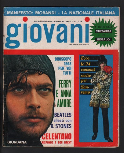 Giovani 1967 sanremo 1968 - 52/1967,