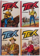 LOTTO 4CARTONATI IL MIO NOME E' TEX -E GLI INDIANI -I FUORILEGGE -CONTRO MEFISTO