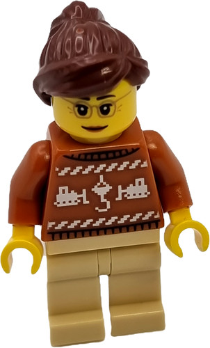 Lego city personaggio - lego, donna