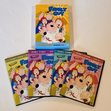 Family Guy Dvd Set Seasons 1 & 2 4 Disc Set Volume 1  Peter & Stewie Griffin