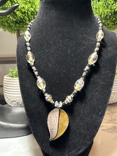 Collana perline con - perline,