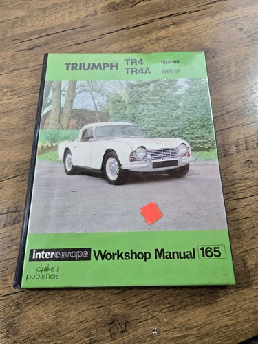 Triumph tr4 tr4a workshop - triumph,