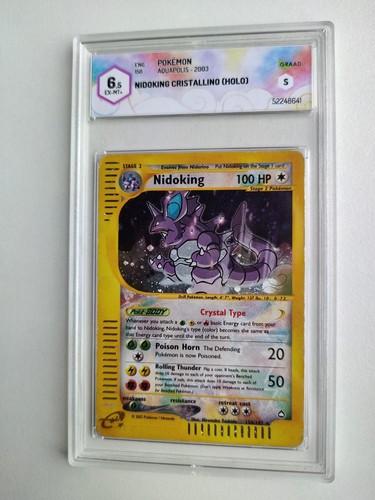 Pokémon nidoking 150 147 - nidoking, holo