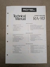 Rotel Ra-913 Amplificatore
