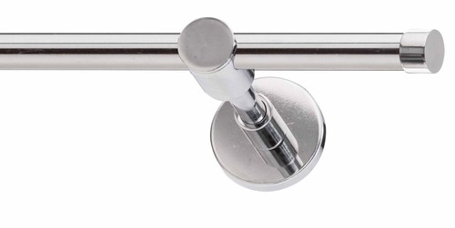 Bastone per tende acciaio inox - per,