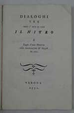 TOMMASELLI GIUSEPPE Dialoghi