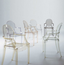 Sedia Isabelle in Polipropilene Interno Esterno Policarbonato Poltrone Braccioli