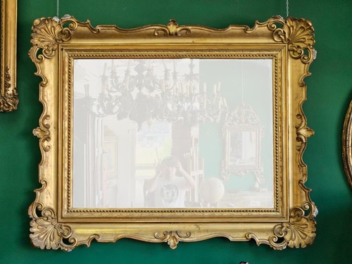 Antica specchiera legno e - in,