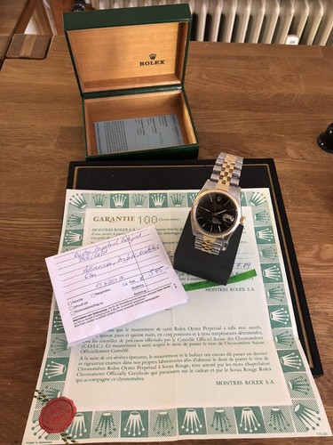 Rolex datejust 16013 1984 - rolex, con
