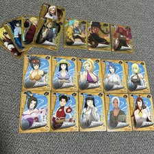 Naruto Card Pack 18 pz gioco di carte collezionabili da collezione usato Giappone