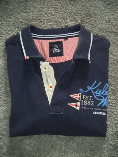 Top polo gaastra blu - top,