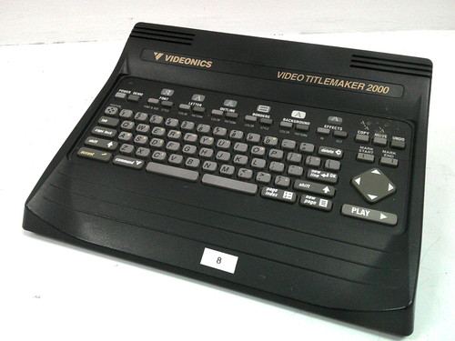 Videonics video titlemaker - videonics,