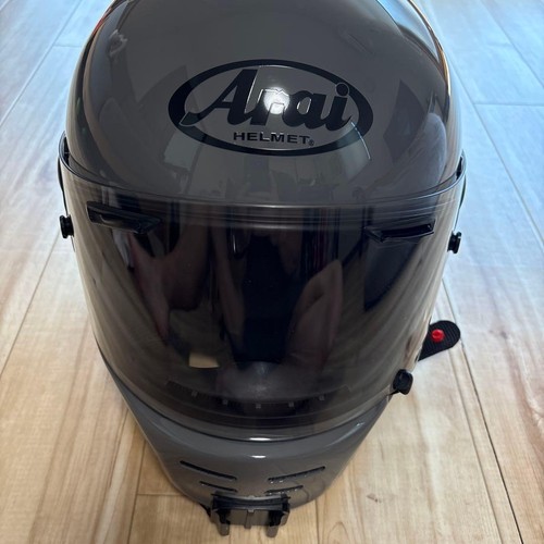 Arai full face helmet with - face,