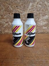 2 X Vintage Filtrate 50 Heavy Engine Oil Plastic Bottle Tin Can Empty 
