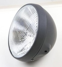 Faro moto nero omologato - faro,