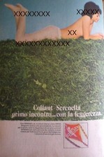 FOTO OMSA: COLLANT SERENELLA OMSA. PUBBLICITA'. DA TOPOLINO ANNI 70'