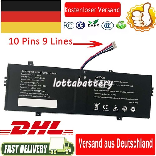 4569127 batteria per medion - 4569127-2s,
