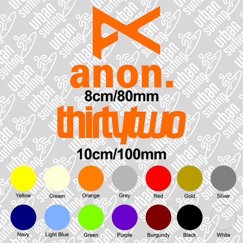 Adesivi thirtytwo anon - thirtytwo,
